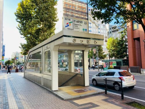 ㉚地下鉄さっぽろ駅　21番出入口